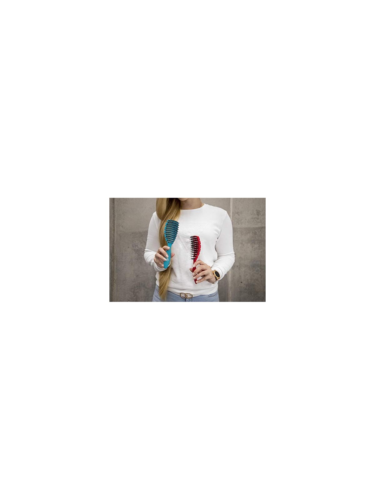 Il SPAZZOLA FLESSIBILE VENT Oceano Blu 1 unit donna