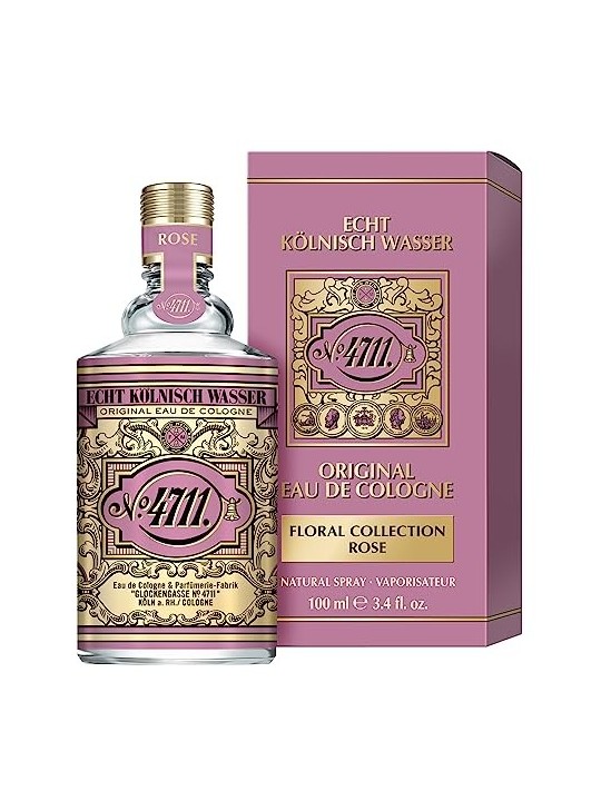 4711 Collezione Floreale Rosa eau de cologne unisex 100ml 4711 www.essenzetotalstyle.com 