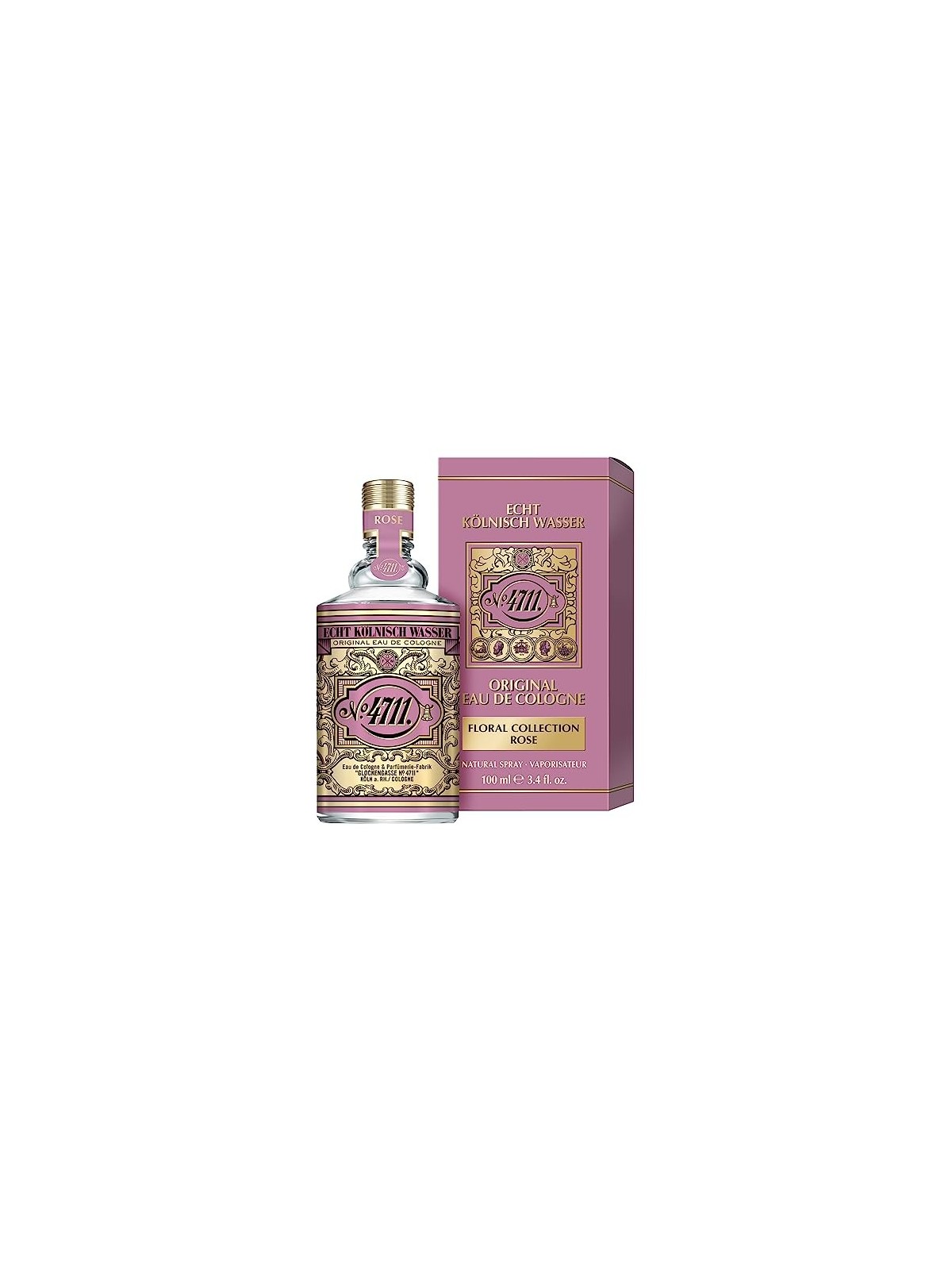 4711 Collezione Floreale Rosa eau de cologne unisex 100ml 4711 www.essenzetotalstyle.com 
