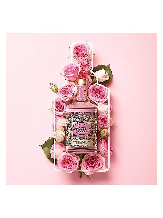 4711 Collezione Floreale Rosa eau de cologne unisex 100ml 4711 www.essenzetotalstyle.com 