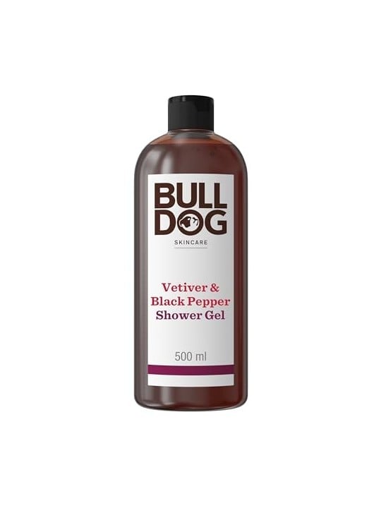 Bulldog Gel Doccia Vetiver e Pepe Nero Gel doccia uomo 500ml
