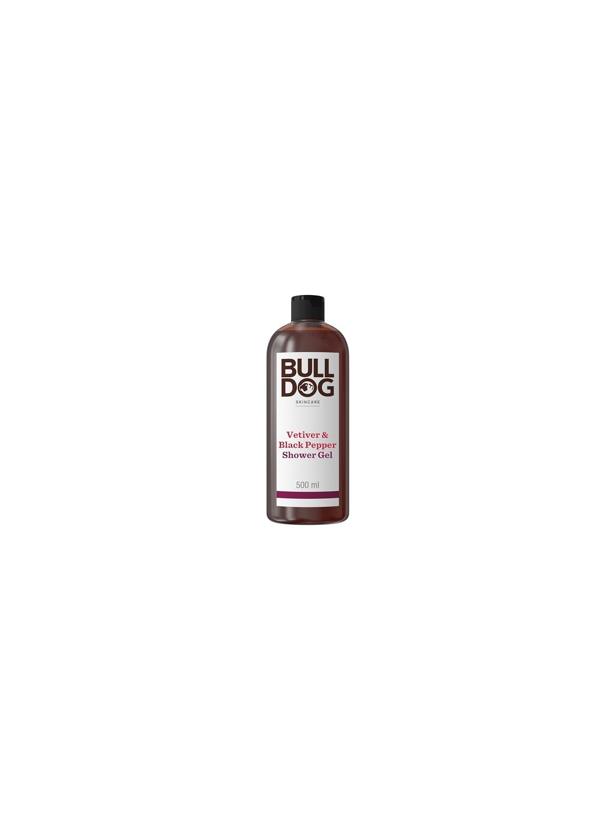 Bulldog Gel Doccia Vetiver e Pepe Nero Gel doccia uomo 500ml
