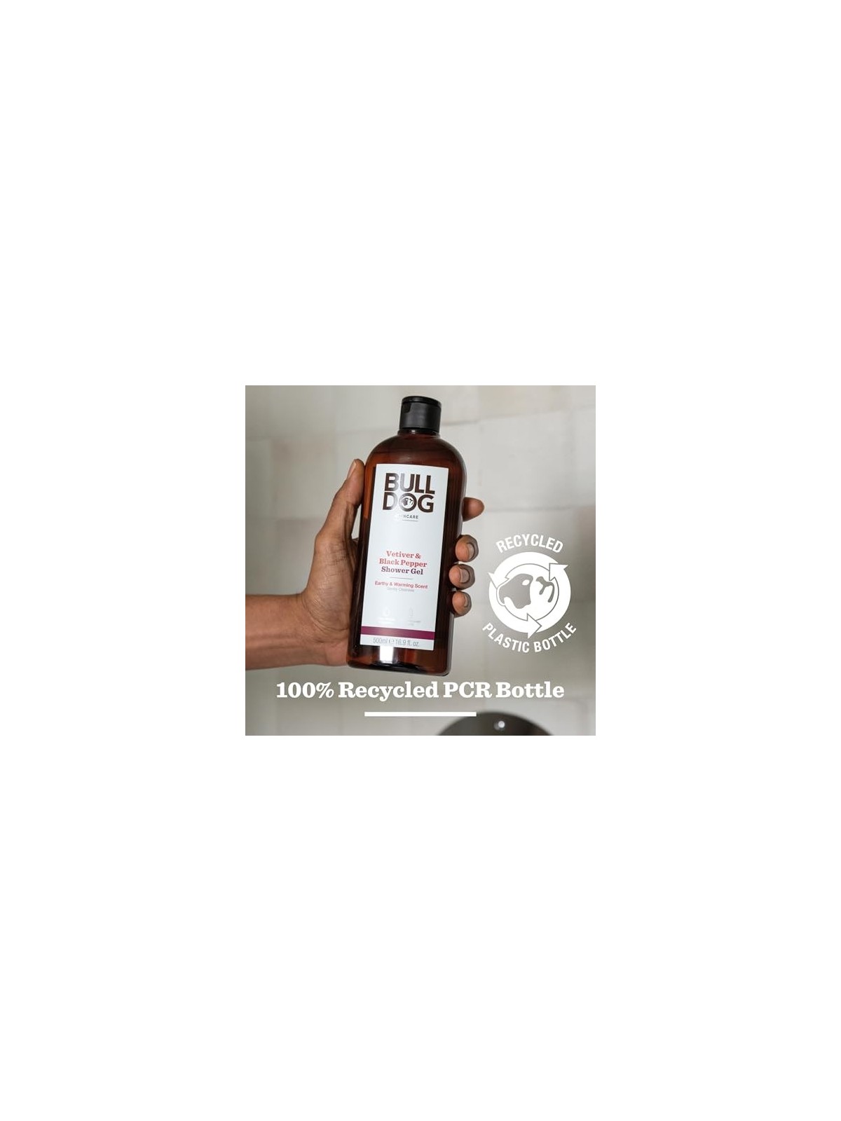 Bulldog Gel Doccia Vetiver e Pepe Nero Gel doccia uomo 500ml