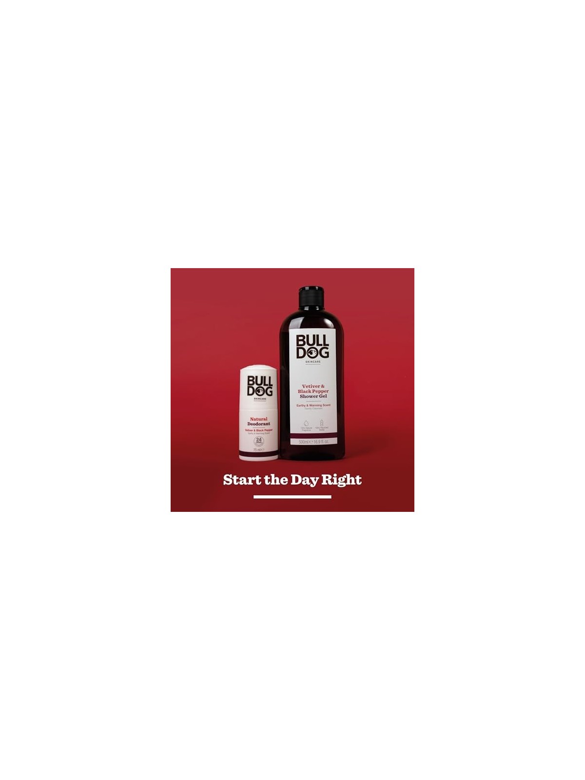 Bulldog Gel Doccia Vetiver e Pepe Nero Gel doccia uomo 500ml