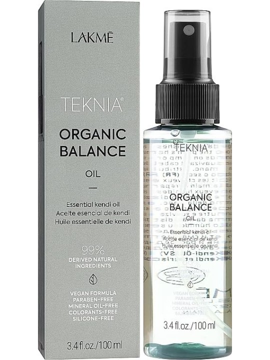 LAKME Teknia Organic Balance Oil olio biologico per capelli 100ml