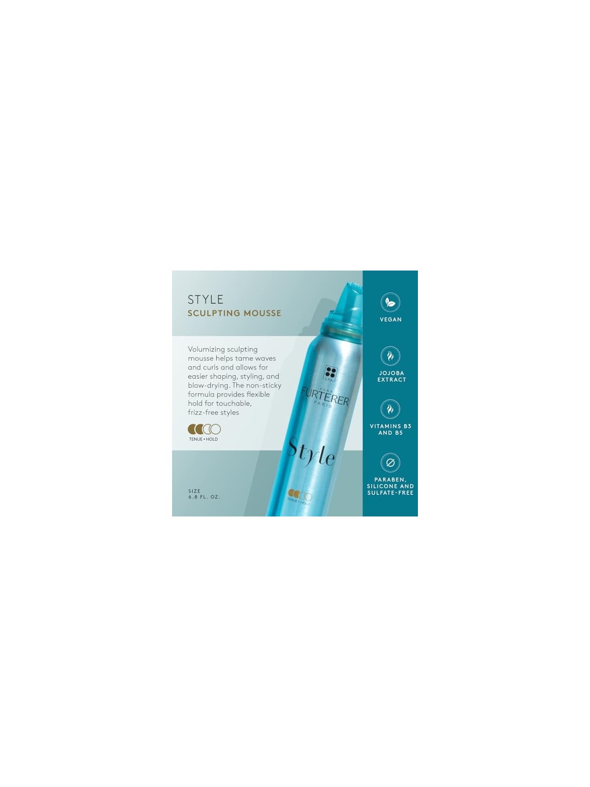 Rene Furterer STYLE schiuma modellante 200ml unisex