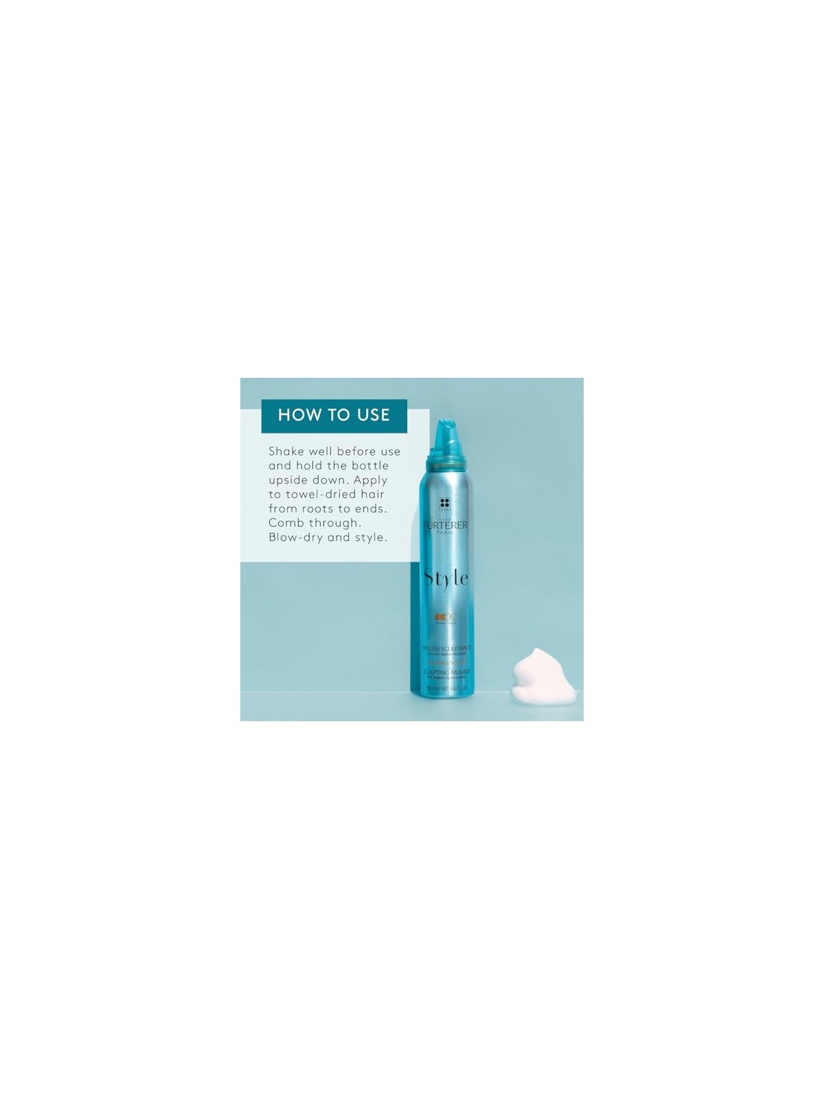 Rene Furterer STYLE schiuma modellante 200ml unisex