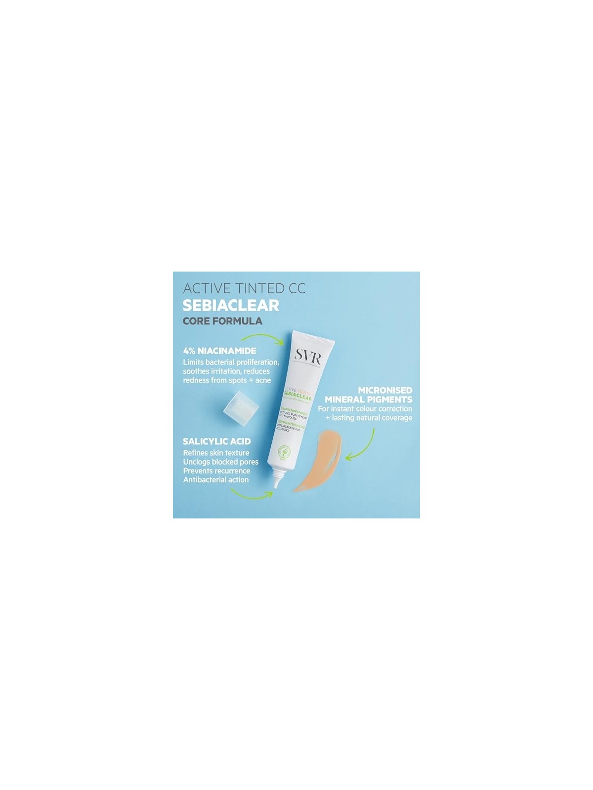SEBIACLEAR Active Teinte Gel 40ml Universal