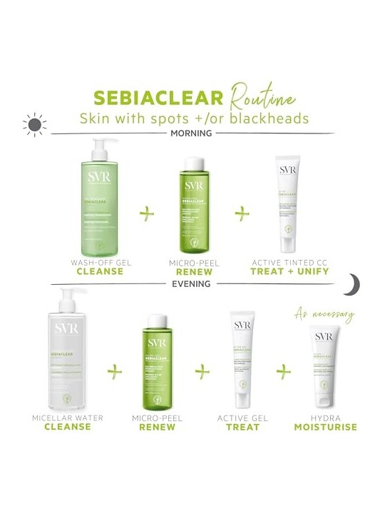 SEBIACLEAR Active Teinte Gel 40ml Universal