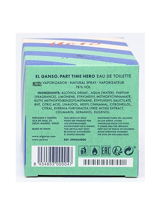 El Ganso PART TIME HERO eau de toilette spray 125ml uomo