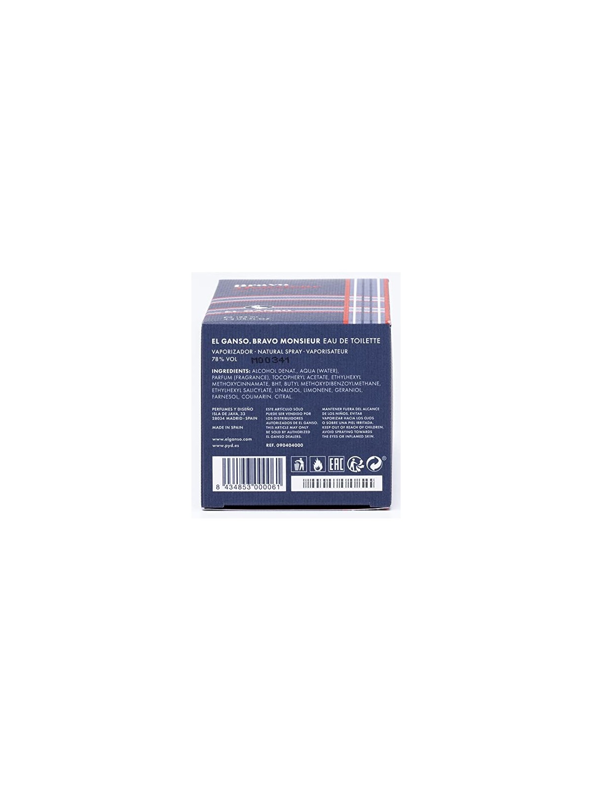 El Ganso BRAVO MONSIEUR eau de toilette spray 125ml uomo