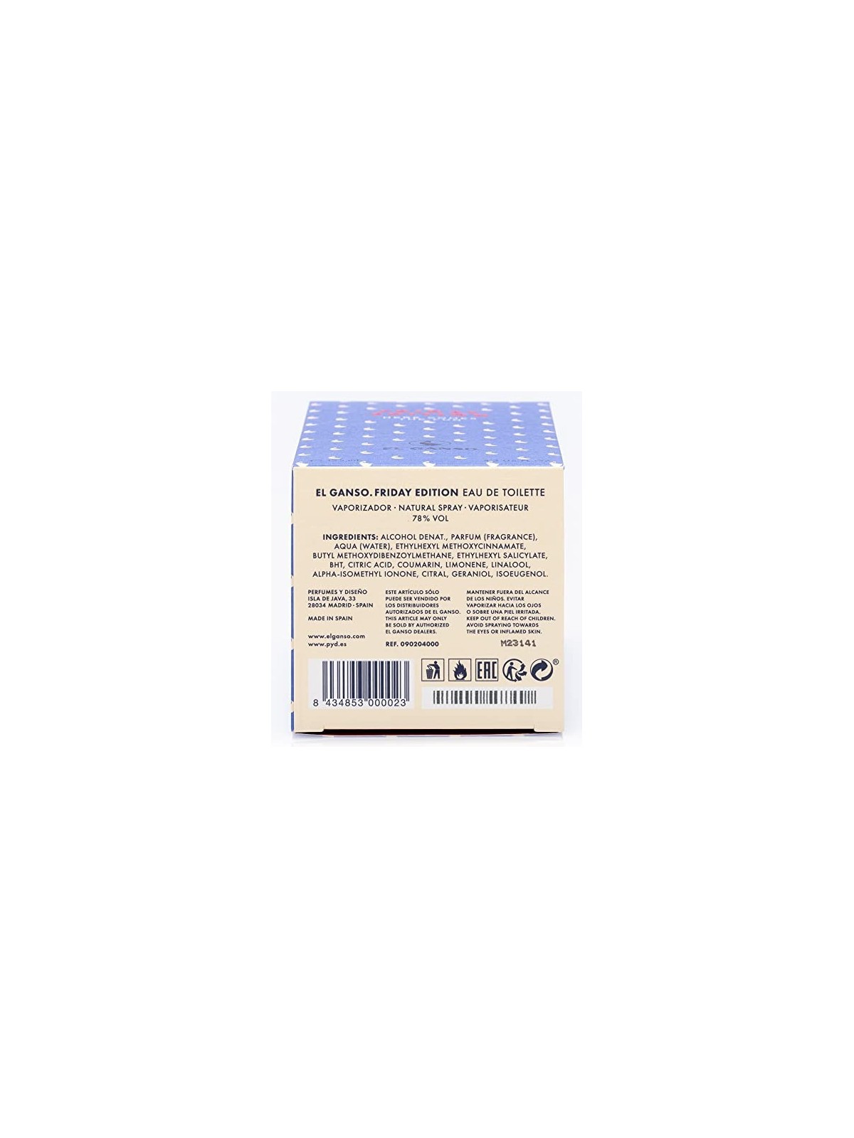 El Ganso Edizione del venerd eau de toilette uomo 125ml
