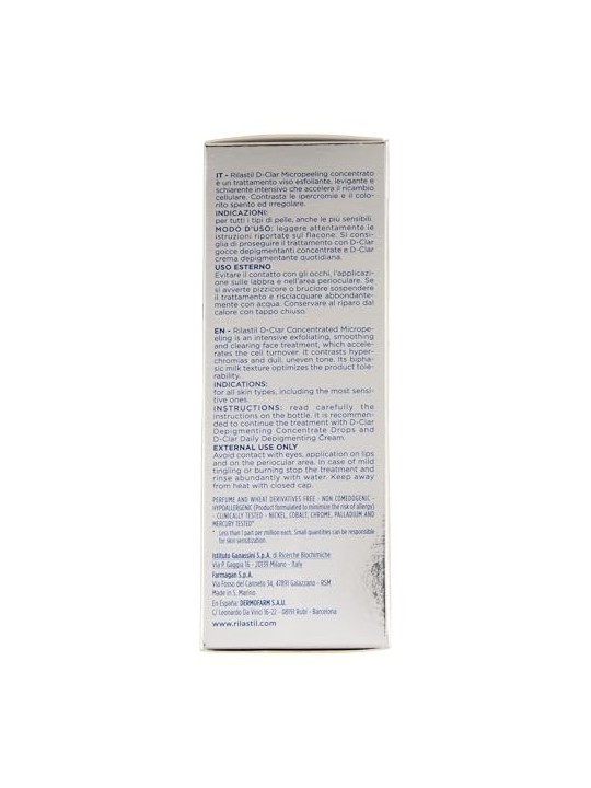 Rilastil DCLAR Micropeeling Concentrato donna 100ml