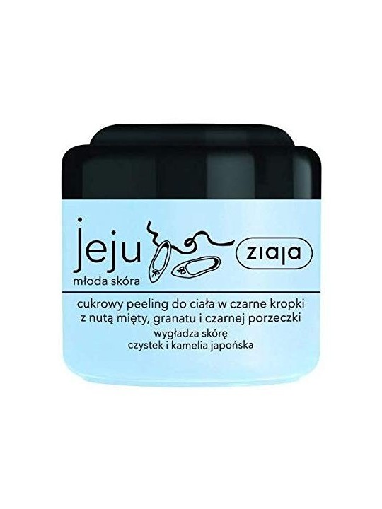 Jeju Sugar Body Scrub Ziaja Menta Ribes Nero Melograno 200ml