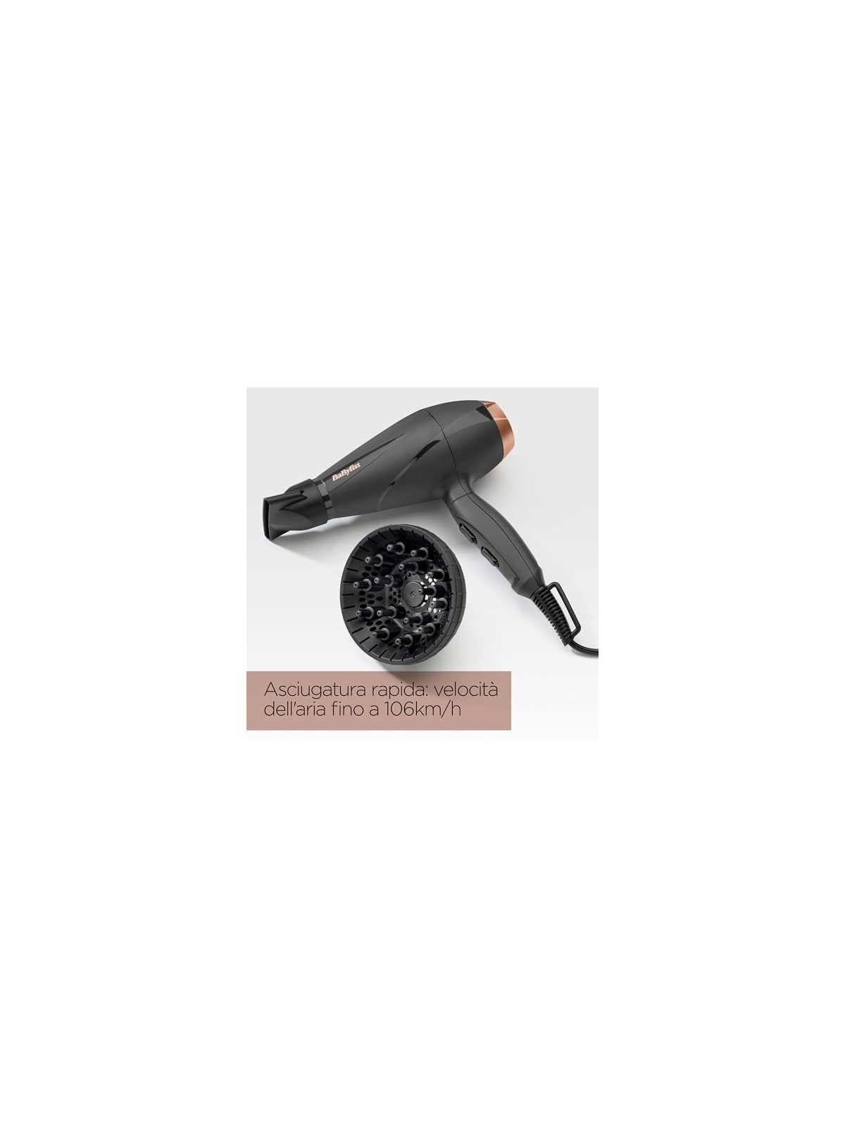 BaByliss PRO 6709DE Smooth Pro 2100W Asciugacapelli per Donna 1 unit