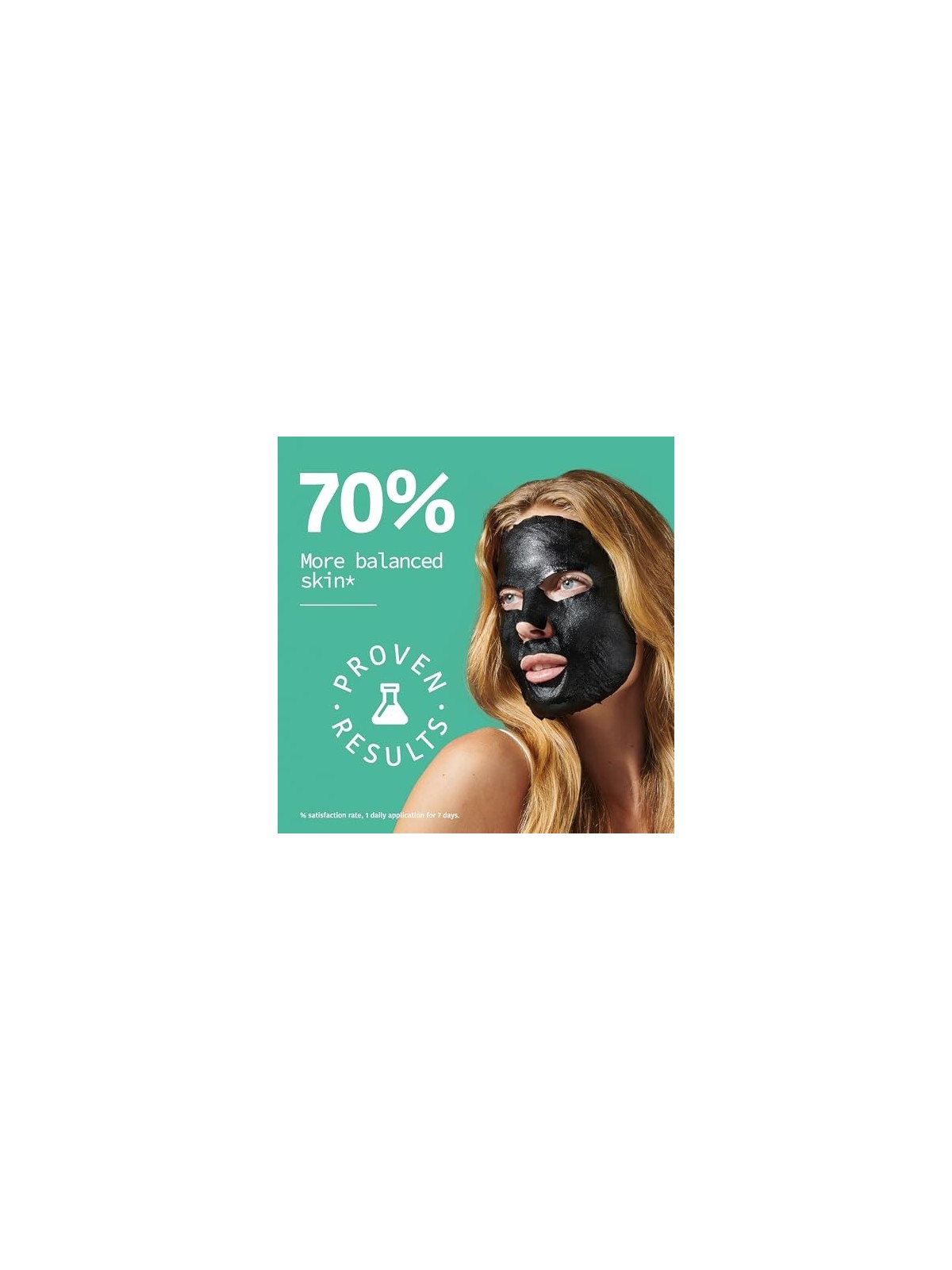 Iroha DETOX BLACK CHARCOAL disposable face mask