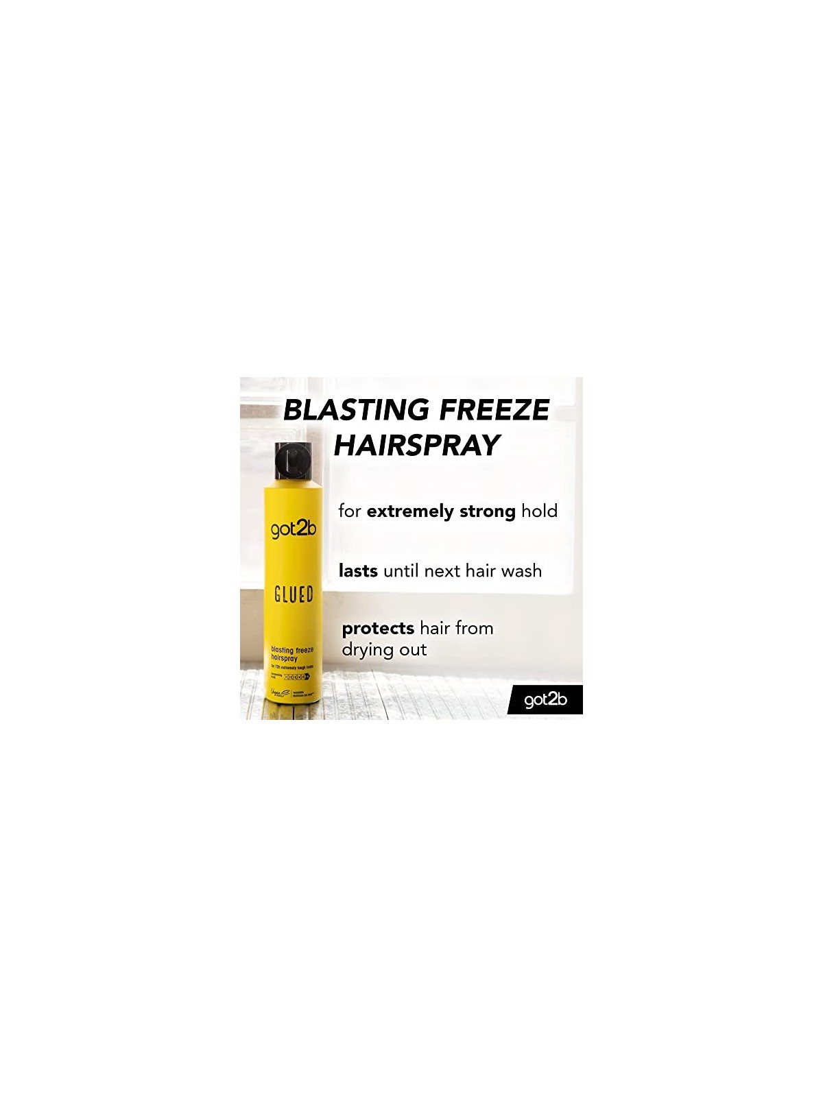 Schwarzkopf Professional got2b Spray congelante per sabbiatura incollata Lacca per capelli unisex 300ml Schwarzkopf Mass Market 