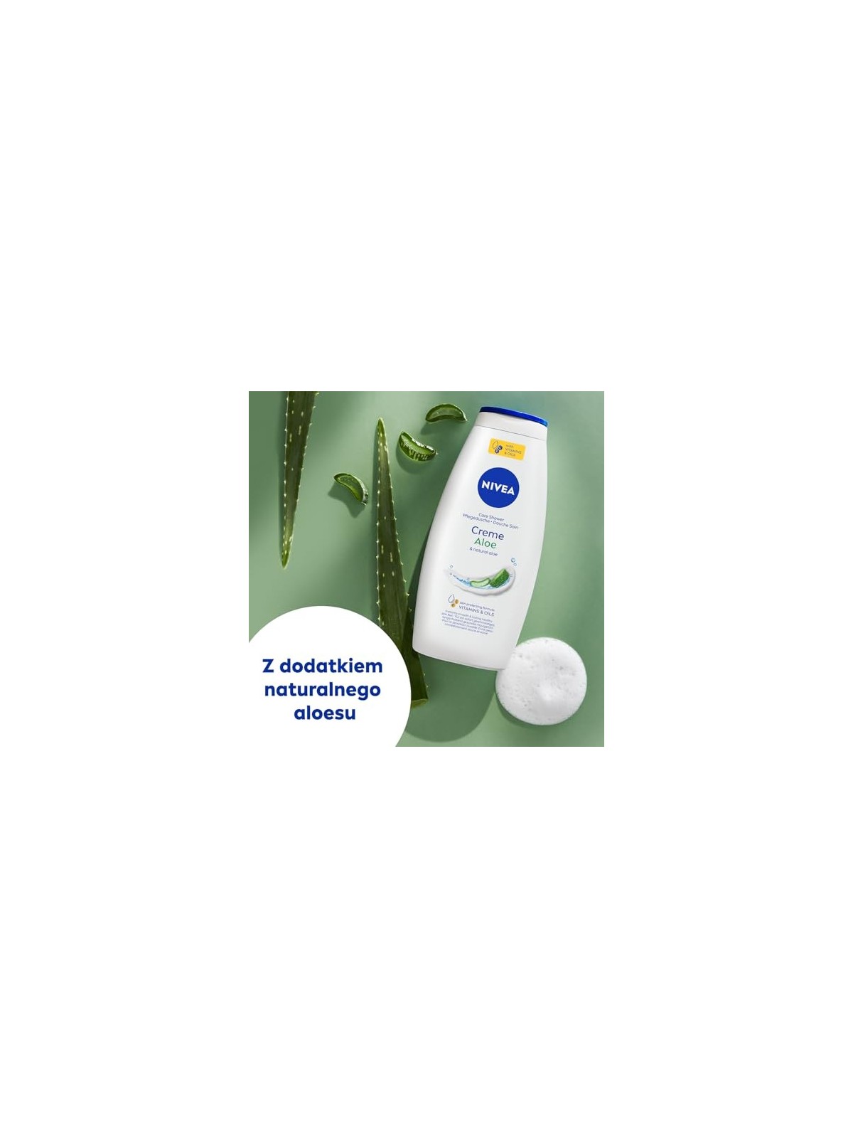 Nivea Aloe Vera Care Shower Gel Donna 750ml