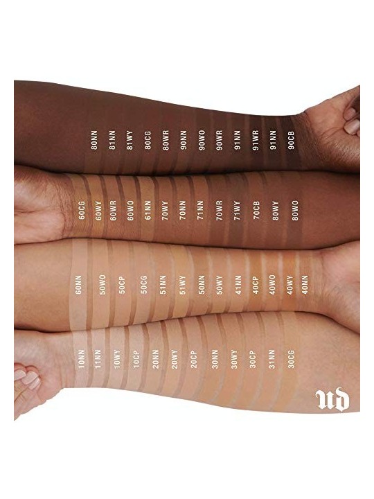 Urban Decay Stay Naked Fondotinta Crema Leggera 80WR Rosso Caldo 30ml donna Urban Decay www.essenzetotalstyle.com 