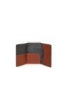 Piquadro Blue Square Porta Carte di Cuoio Marrone Uomo