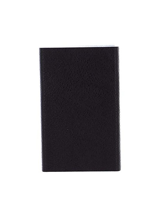 Porta Carte di Credito Piquadro Black Square in Pelle Marrone