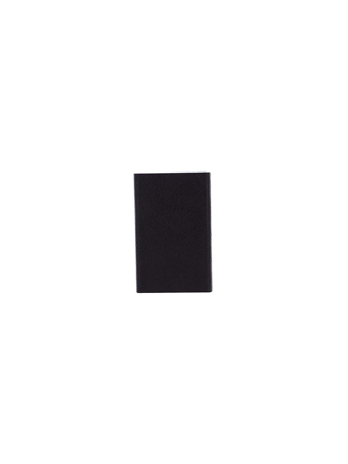 Porta Carte di Credito Piquadro Black Square in Pelle Marrone