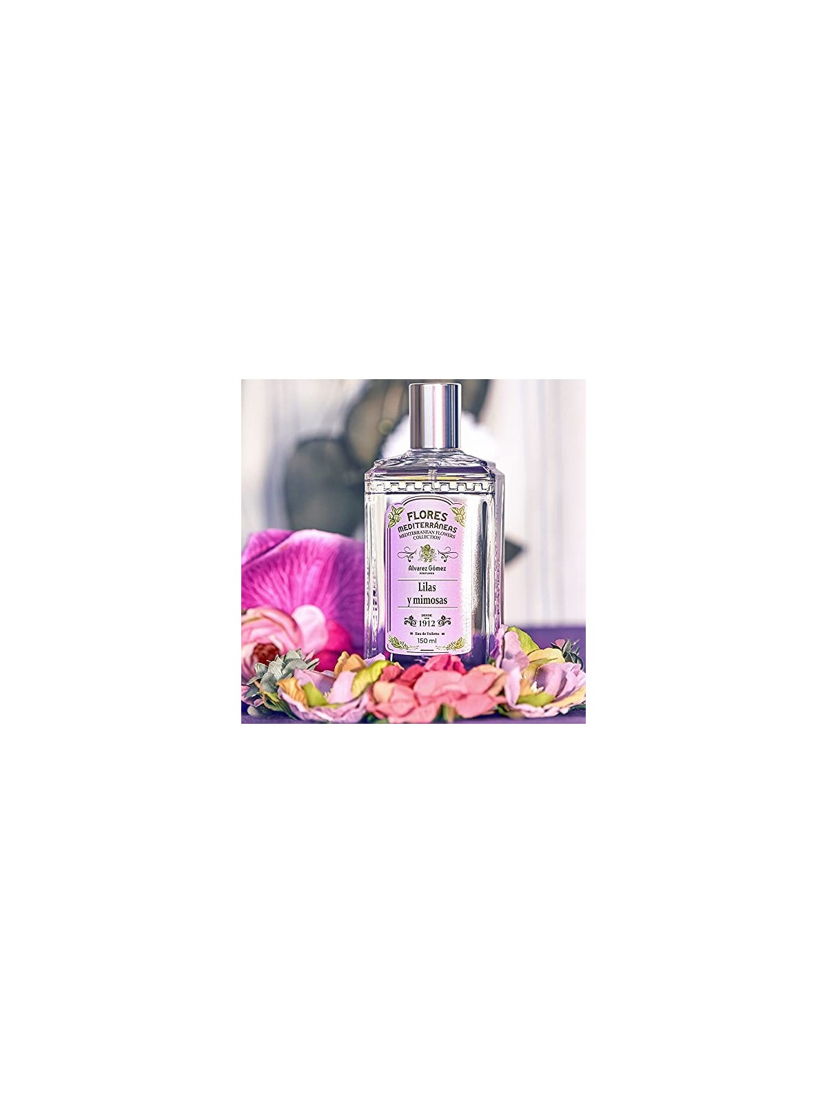 Alvarez Gomez FLORES MEDITERRANEAS lilas y mimosas eau de toilette spray 150ml donna