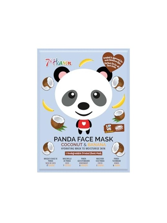 Maschera viso 7th Heaven ANIMAL PANDA unisex