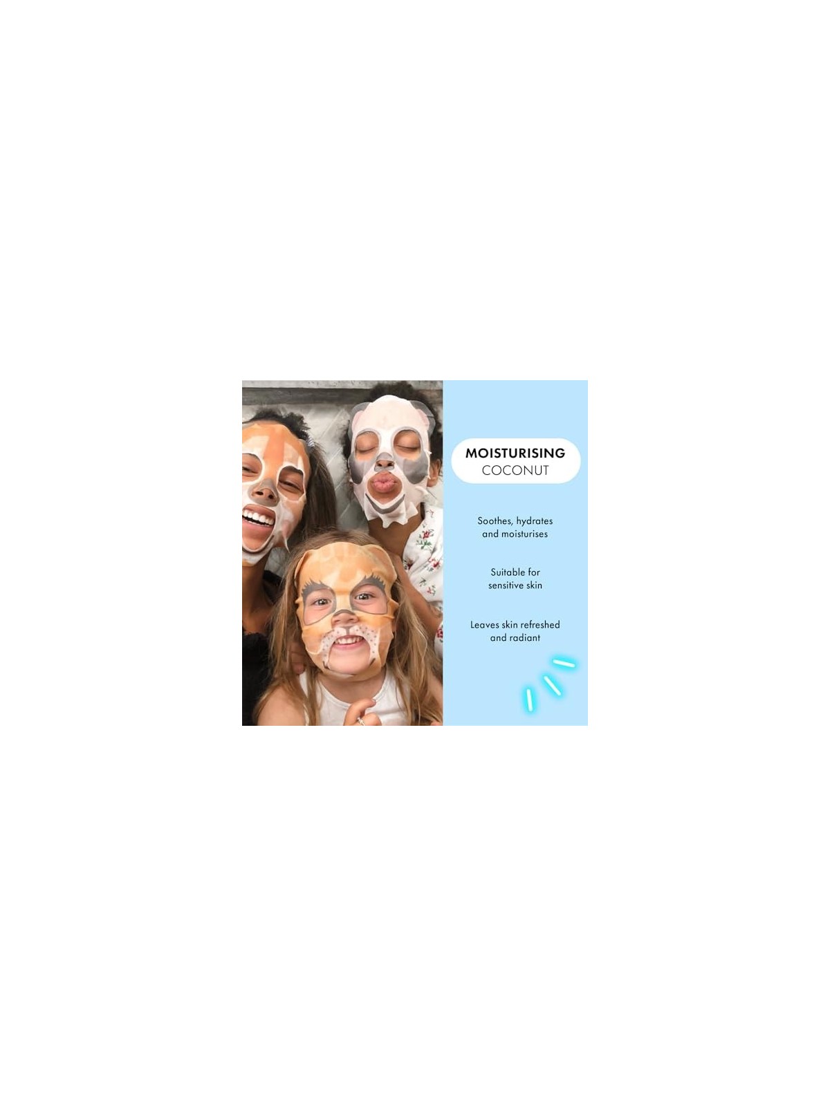 Maschera viso 7th Heaven ANIMAL PANDA unisex