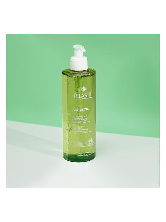 Gel Detergente Rilastil Acnestil per pelle mista e grassa 400ml