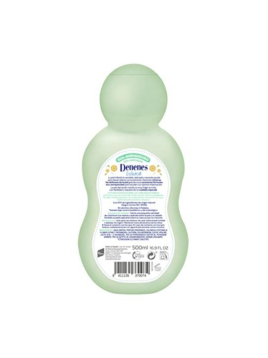 Denenes NATURALS colonia rinfrescante 500ml unisex