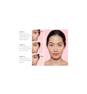 LOrï¿½ï¿½al Le Skinny Brow Artist Eyebrow Pencil with Brush - Brunette