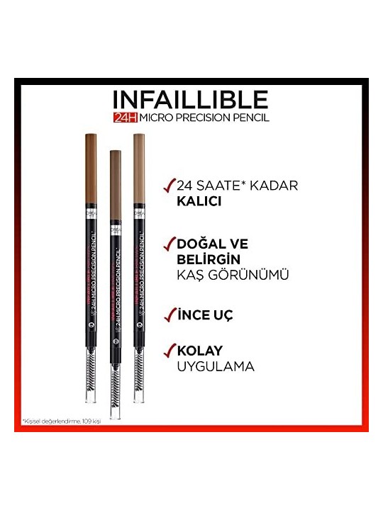 Brow Artist Skinny Definer matita occhi 109 Ebano
