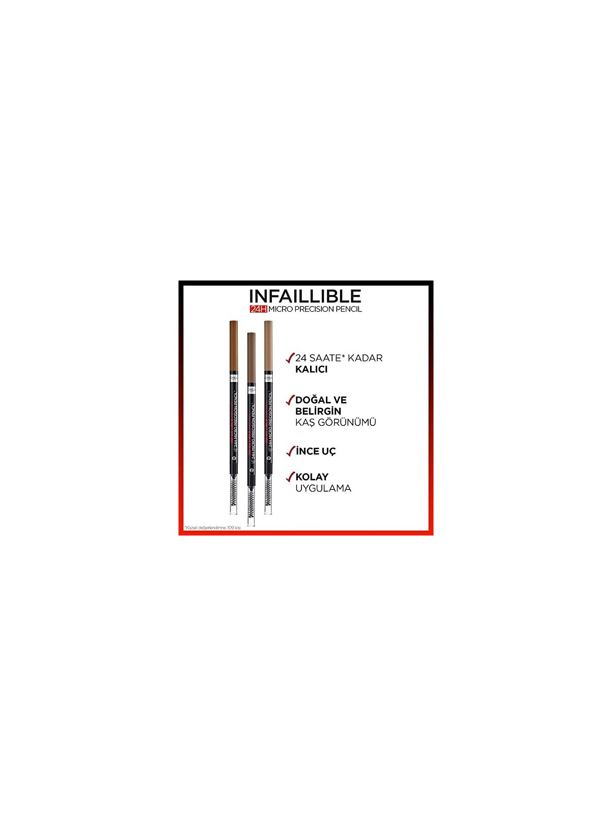 Brow Artist Skinny Definer matita occhi 109 Ebano
