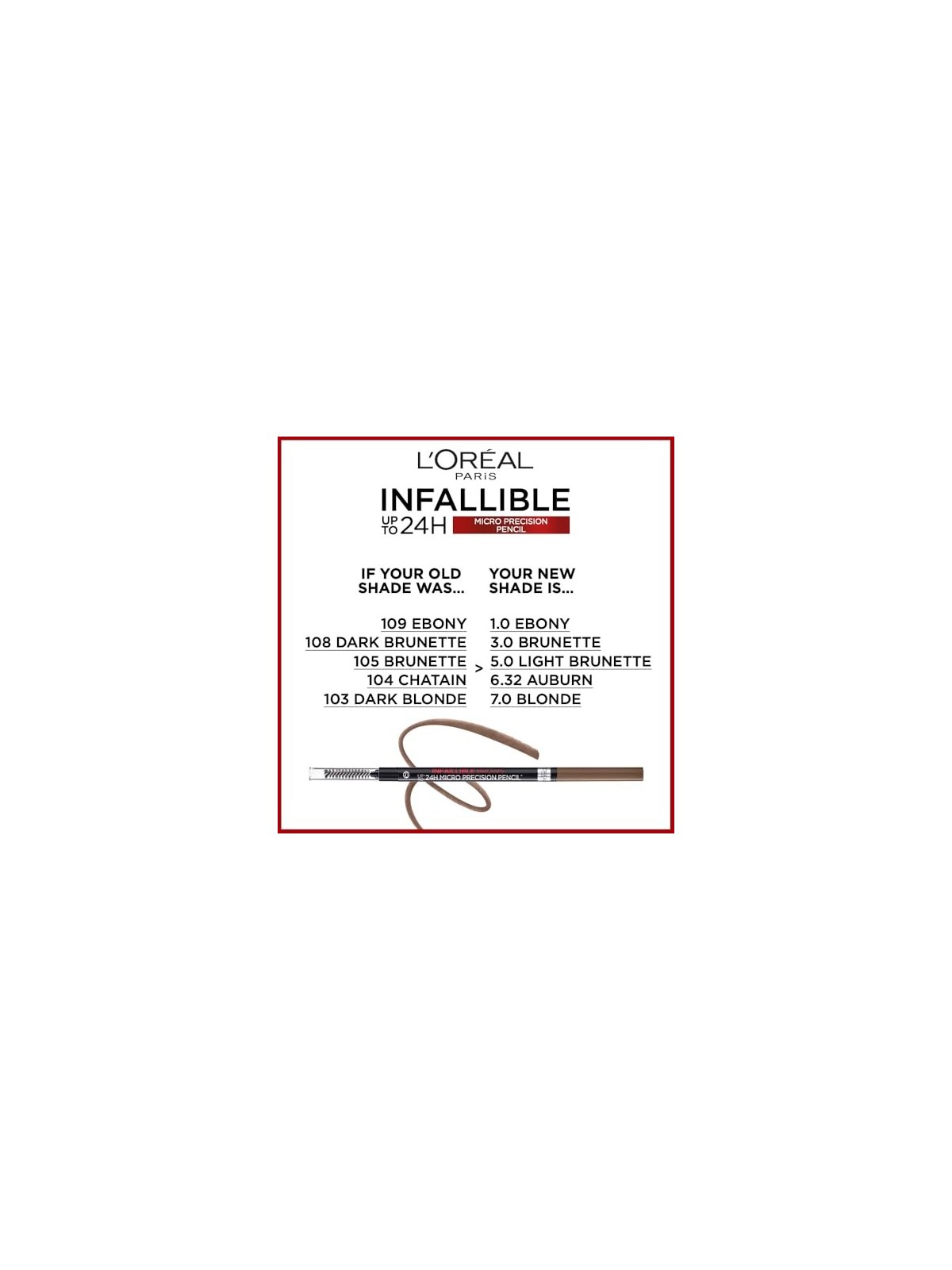 L'Orï¿½ï¿½al Paris SKINNY DEFINER 103