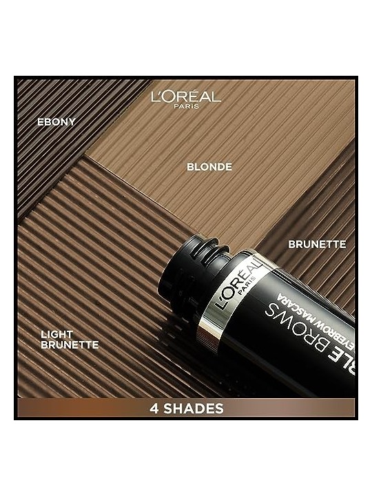 Brow Artist Plump & Set mascara per sopracciglia 108 Castano scuro 4,9 ml