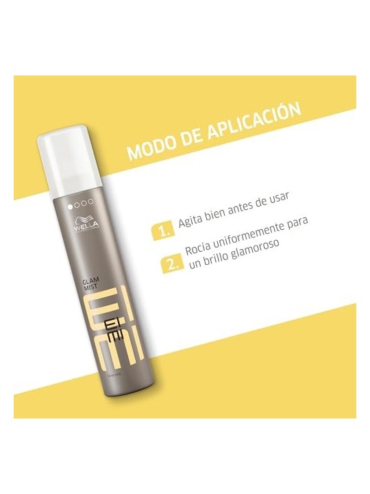 Wella Professionals EIMI Glam Mist 200ml Unisex Spray Luminoso