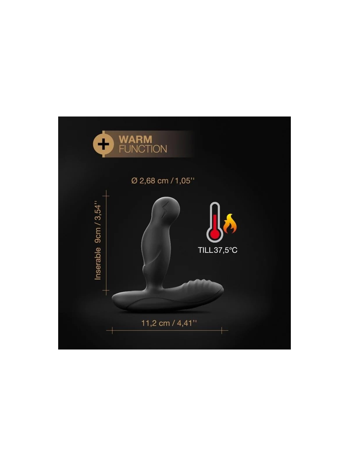 P-Swing massaggiatore prostatico con rotazione tramite telec