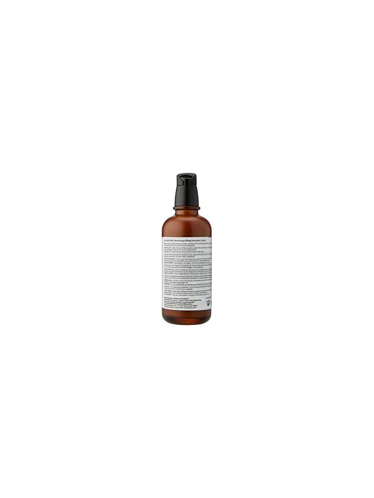Emulsione All Natural BLOOMING LIFTING 130ml per donna