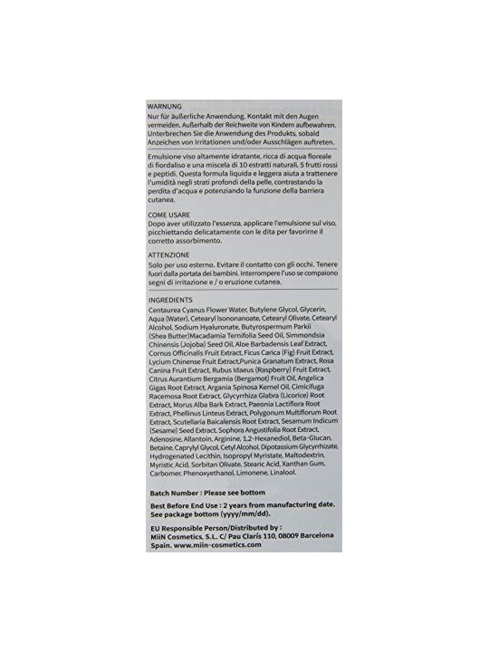 Emulsione All Natural BLOOMING LIFTING 130ml per donna