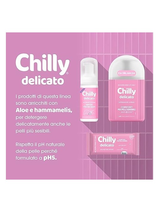 Chilly DELICATE Salviette Intime 12 unit donna