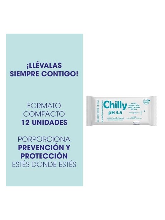 Chilly Salviette AntiOdore pH 35 12 pezzi