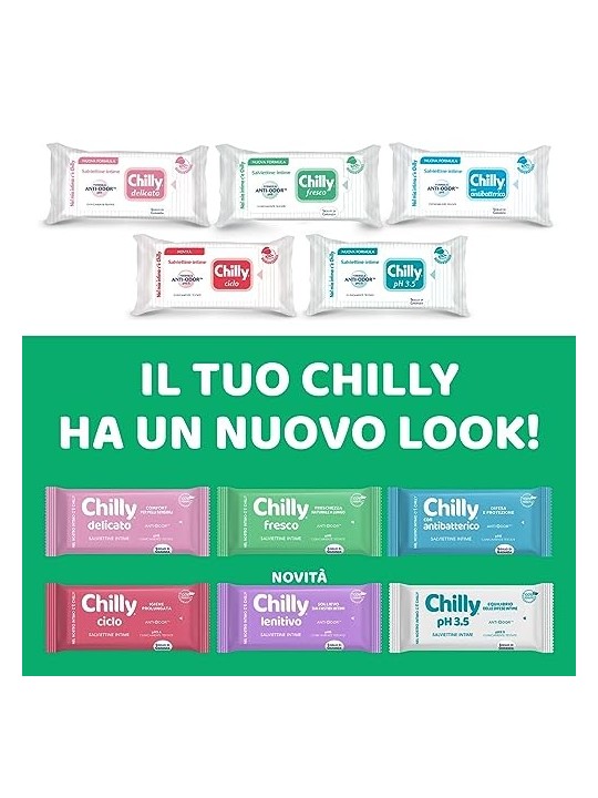 Chilly EXTRA PROTECTION Salviette Intime 12 pezzi donna