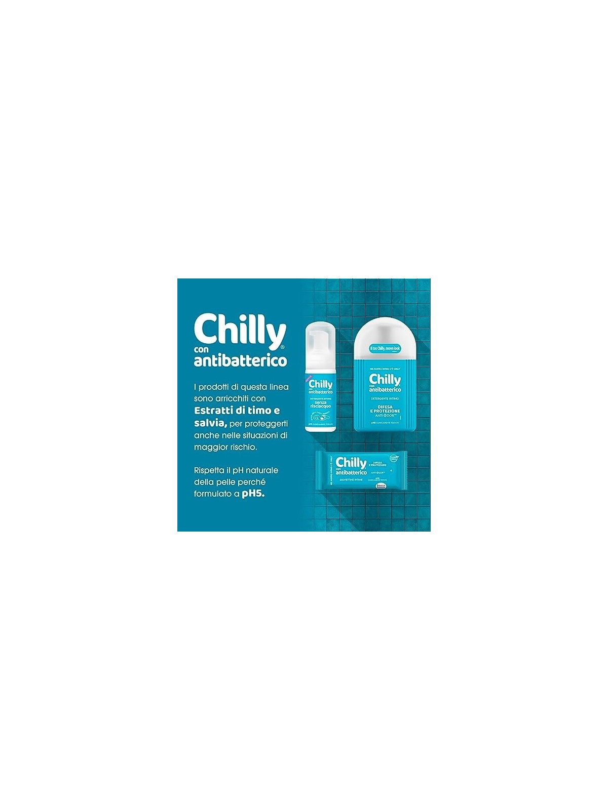 Chilly EXTRA PROTECTION Salviette Intime 12 pezzi donna