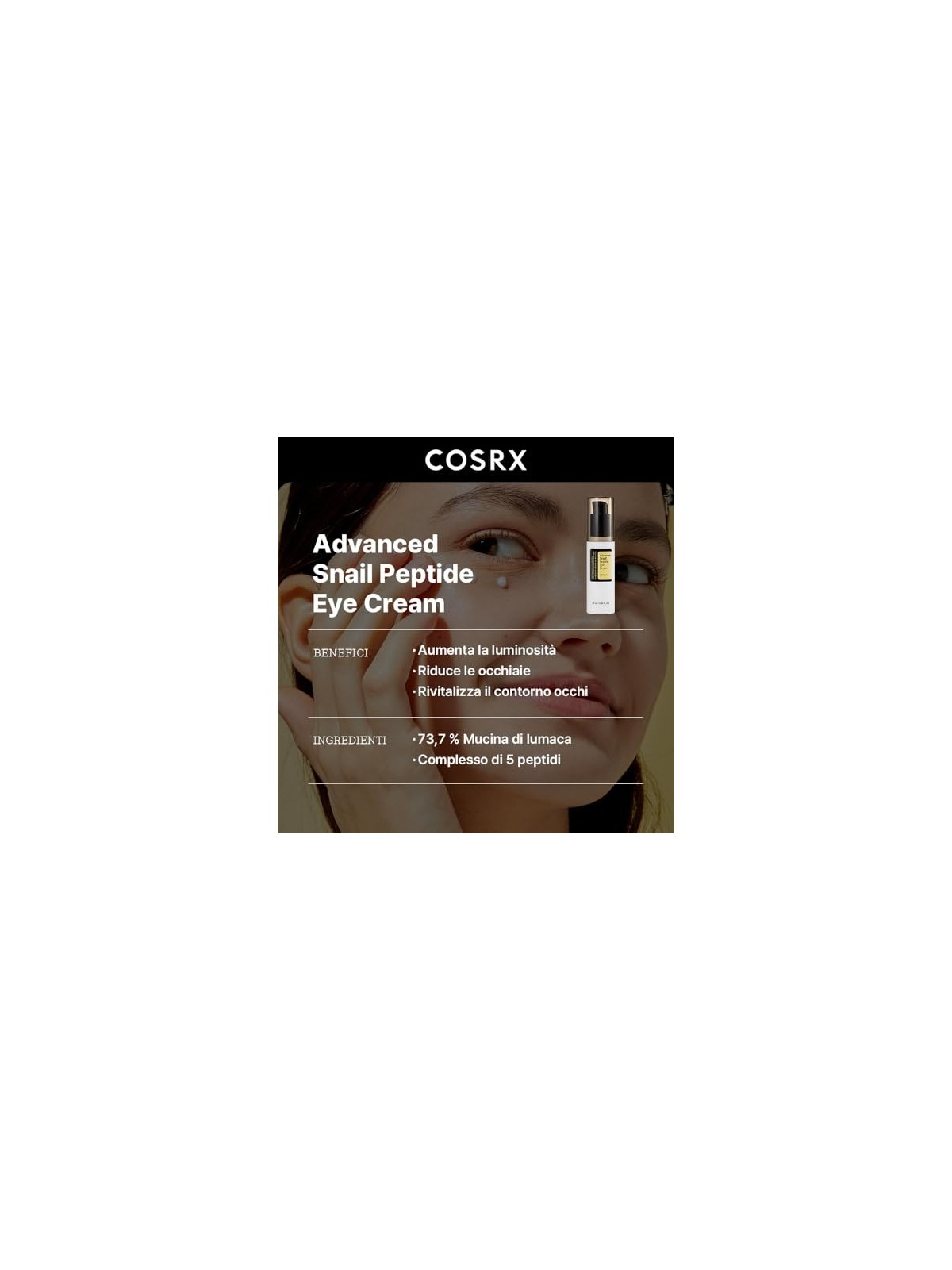 Cosrx Advanced Snail Peptide Eye Cream 25ml