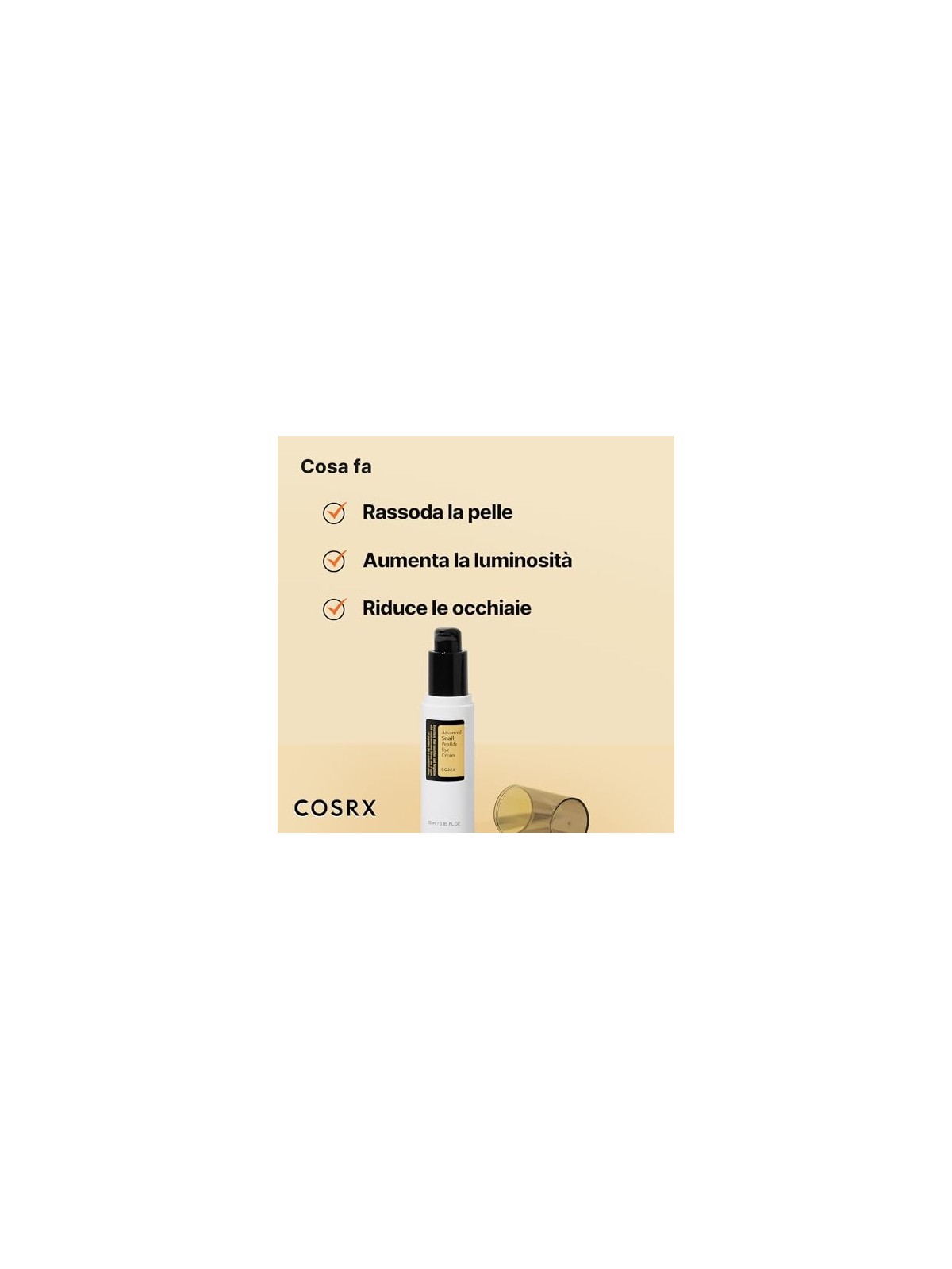 Cosrx Advanced Snail Peptide Eye Cream 25ml