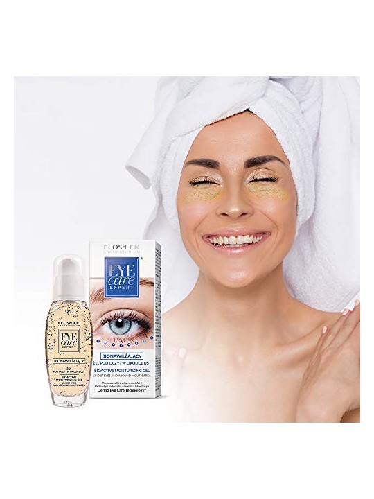 FLOSLEK Eye Care Expert gel bioidratante sotto gli occhi e intorno alla bocca 30ml