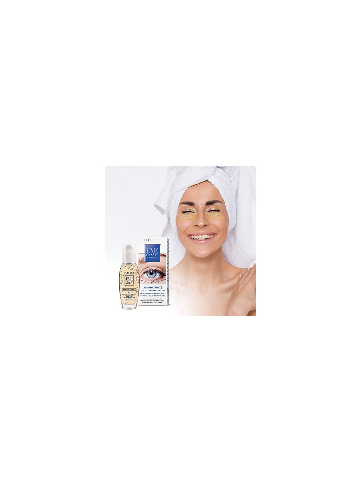 FLOSLEK Eye Care Expert gel bioidratante sotto gli occhi e intorno alla bocca 30ml
