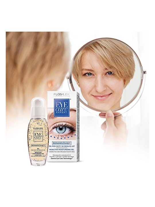 FLOSLEK Eye Care Expert gel bioidratante sotto gli occhi e intorno alla bocca 30ml