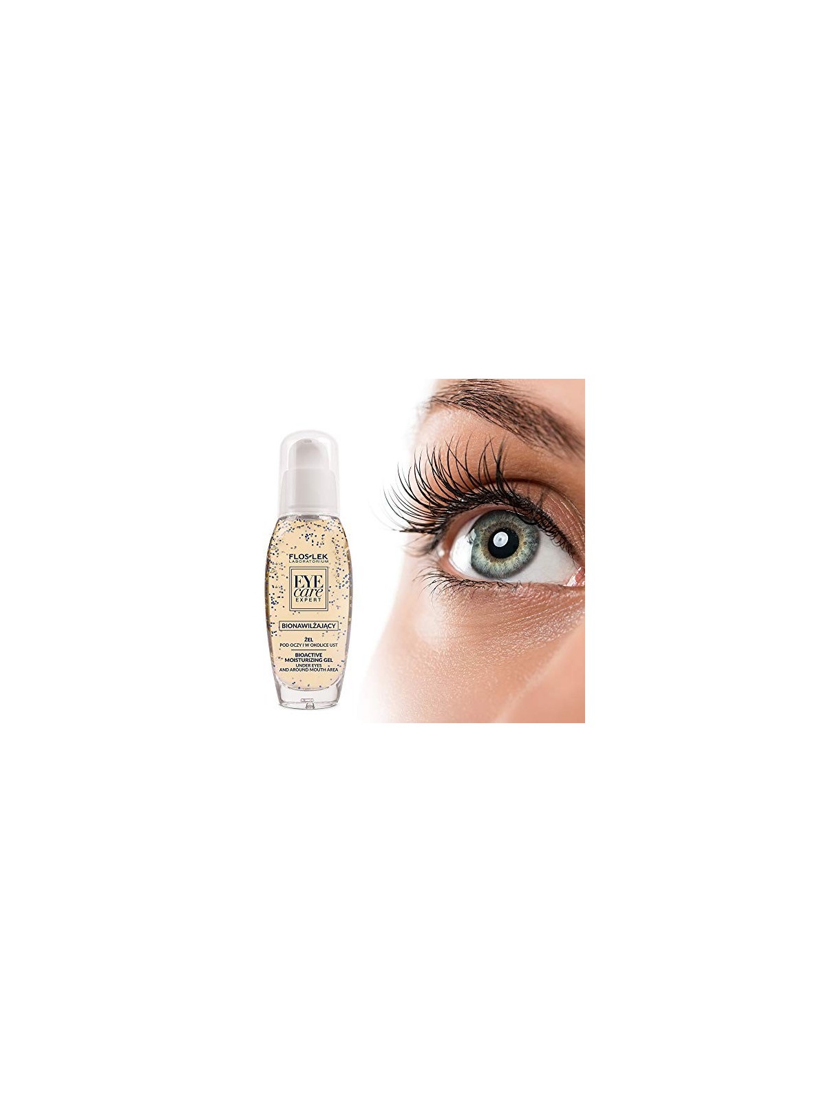FLOSLEK Eye Care Expert gel bioidratante sotto gli occhi e intorno alla bocca 30ml